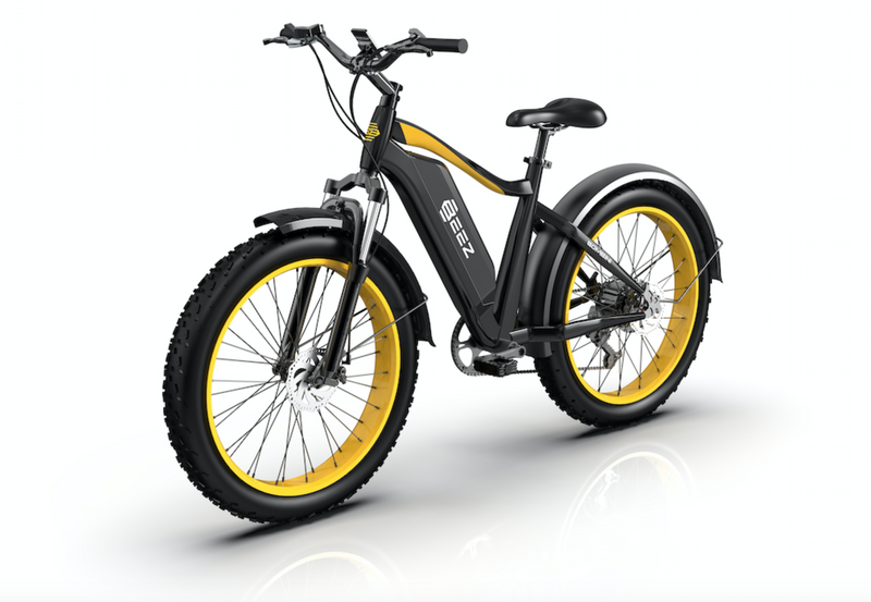 Bombini 26 Inch Cruiser Fat Tire Electric Bike